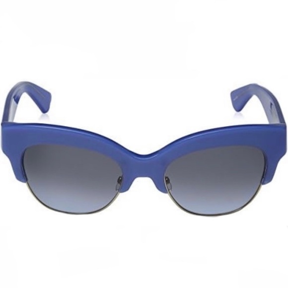KATE SPADE BLUE CAT-EYE SUNGLASSES - Picture 3 of 14